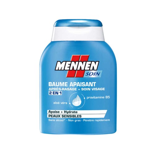 Mennen Baume Après-Rasage Apaisant 2en1 Aloe Vera 100ml