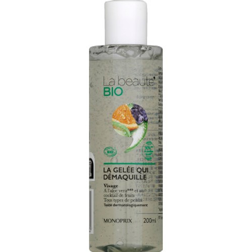 Monoprix la gelée qui démaquille 200ml