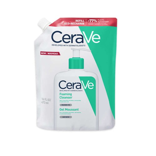 Cerave Gel moussant nettoyant visage 473ml