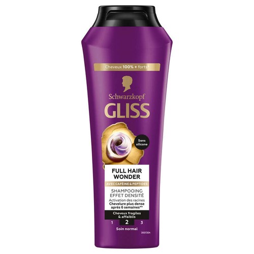 Schwarzkopf Gliss Shampooing full hair wonder 250ml