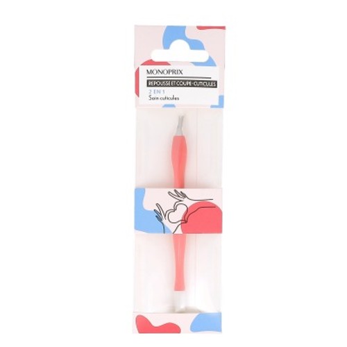 Monoprix Accessoires Repousse & Coupe-Cuticules 2 En 1