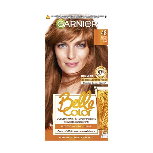 Belle Color Coloration 48 Cuivré Naturel