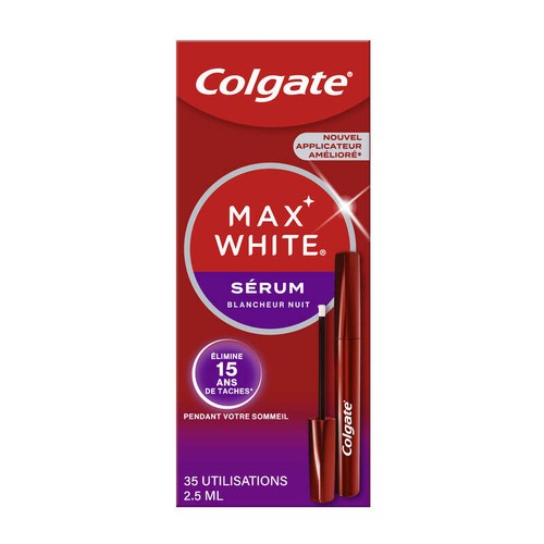 Colgate Max white Sérum Blancheur nuit 5ml