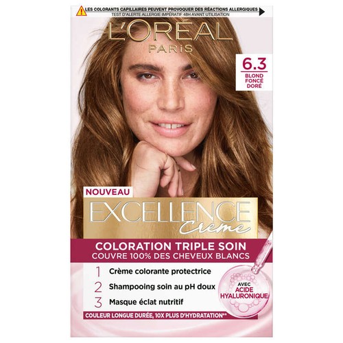 Excellence Crème Coloration 6.3 Blond foncé doré
