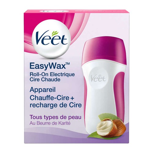 Veet Expert Kit Cire Chaude Easywax Appareil + Recharge 50ml