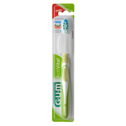 Gum Brosse à Dents ActiVital  Souple Compact