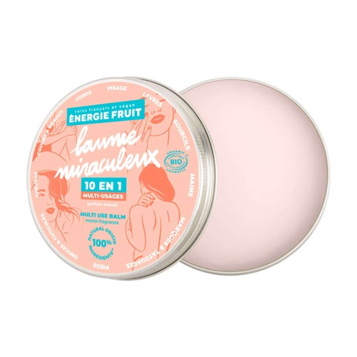Energie Fruit Baume Miraculeux 10en1 Multi-Usages parfum Monoï 90g