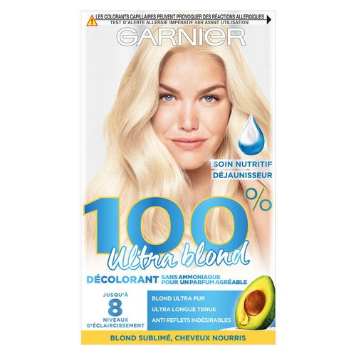 100% Ultra Blond Décoloration Décolorant Sans Ammoniaque