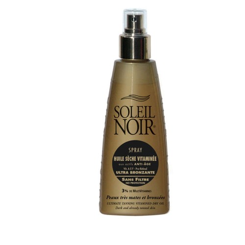 Soleil Noir Huile Sèche Vitaminée Anti Age Sans Filtre 150ml