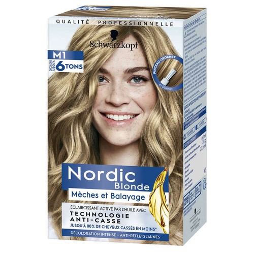 Schwarzkopf Nordic Blonde Coloration Permanente Mèches/Balayage M1