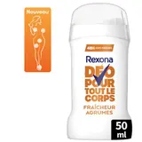 Rexona Déodorant Corps Stick 48h Fraîcheur Agrumes 50ml
