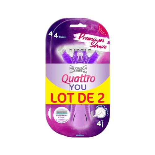 Wilkinson Wilk Ras Quat You X4 Lot De 2
