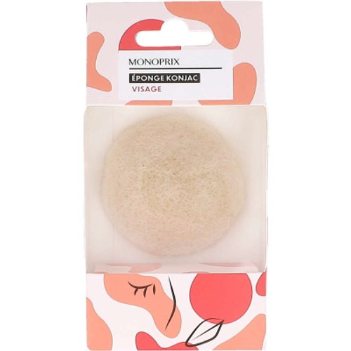 Monoprix Éponge Konjac visage