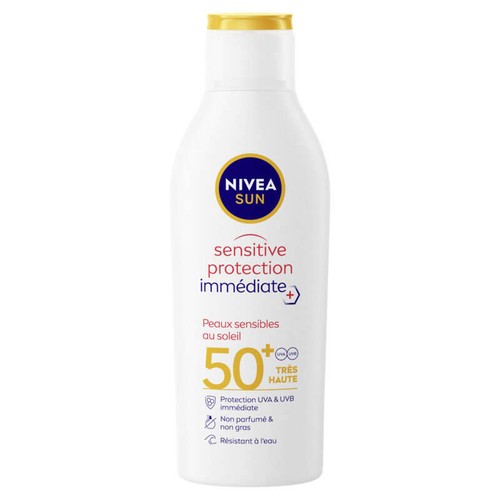 Nivea Lait solaire peau sensible SPF50 200ml