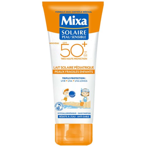 Mixa Lait Solaire Peaux Fragile Enfants SPF 50 200ml