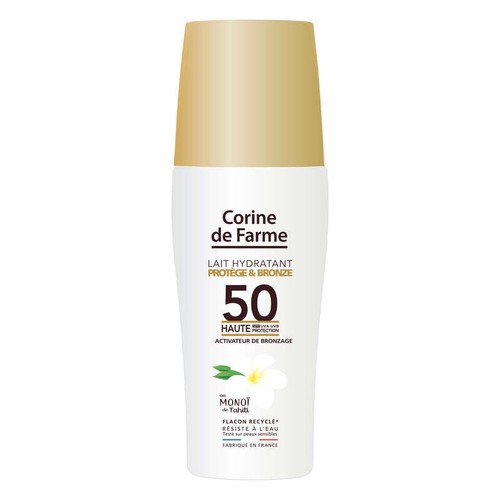 Corine de Farme Lait hydratant protège & bronze spf 50 150ml