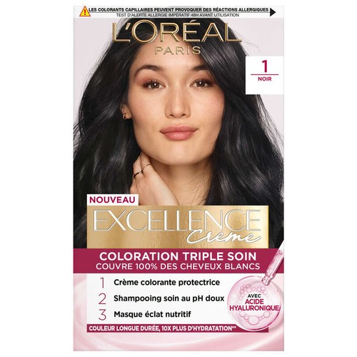 Excellence Crème Coloration 1 Noir