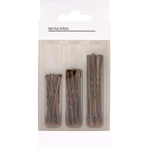 Monoprix Boite de 60 pinces guiche pour chignon