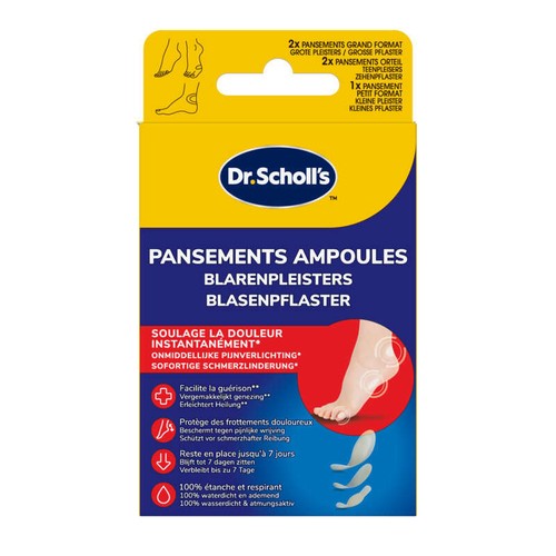 Scholl Pansements Ampoules x5