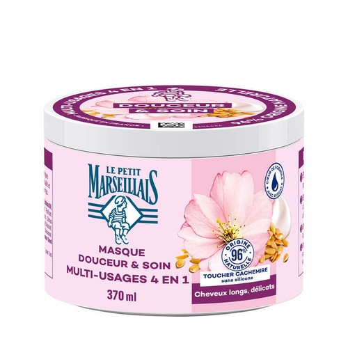 Le Petit Marseillais Masque soin capillaire douceur multi usage 4en1 370ml