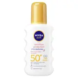 Nivea Spray Solaire Sensitive Protection Immédiate FPS 50+ 200ml