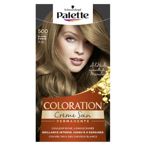 Schwarzkopf Palette Coloration Permanente Cheveux Blond Foncé 500