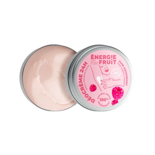 Énergie Fruit Déocrème framboise Bio 45g