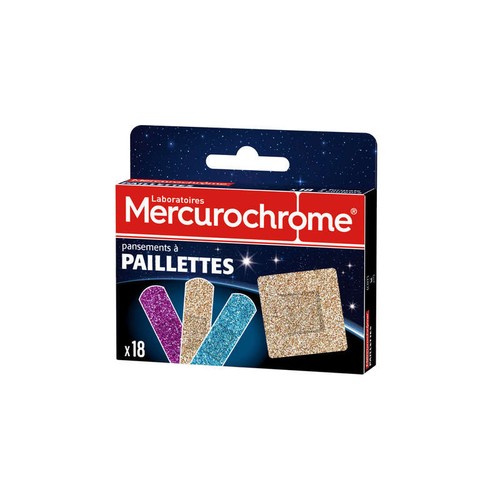 Mercurochrome Pansements Paillettes x18