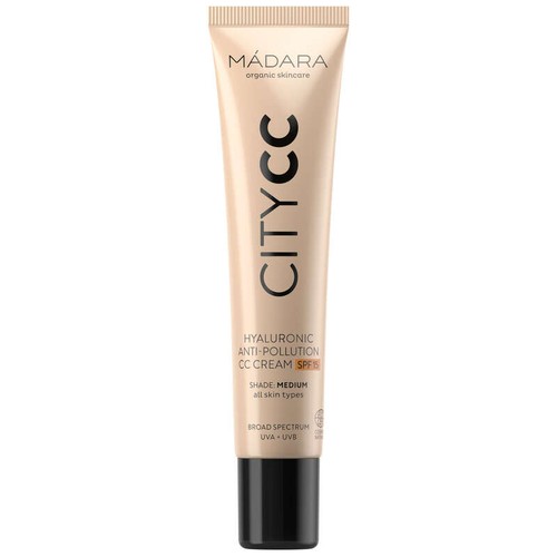 Mádara CITY CC Hyaluronic Anti-pollution CC Crème SPF15 Teinte Medium 40ml
