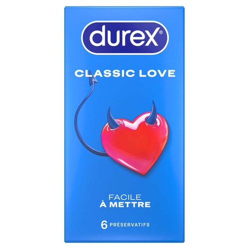 Durex Préservatifs Love Faciles et rapides à poser x6