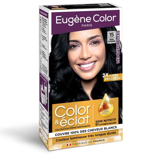 Eugène Color Coloration permanente noir intense N°15