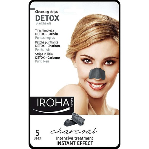 Iroha Patch pour le nez Detox au charbon
