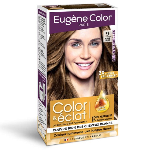 Eugène Color Coloration crème permanente blond foncé N°9