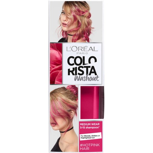 Colorista Coloration Temporaire Hot Pink Washout Rose x1