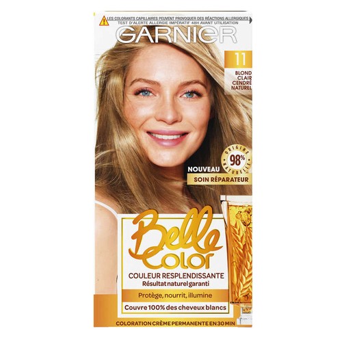 Belle Color Coloration 11 Blond Clair Cendré Naturel