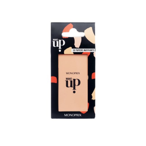 Monoprix Make Up Papier Matifiant x50