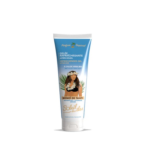 Soleil des Iles Gelée Rafraichissante Après-Soleil à l'Aloe Vera Bio 150ml