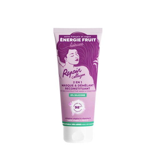 Energie Fruit 2en1 Masque Démêlant Collagène Végétal & Vitamine B 200ml