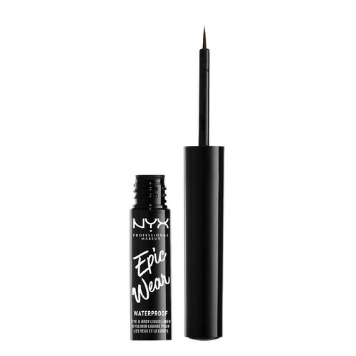 NYX Epic Wear Eyeliner Liquide Waterproof Brown