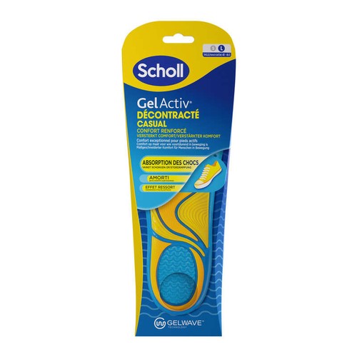 Scholl semelles gelactiv décontracté taille 2