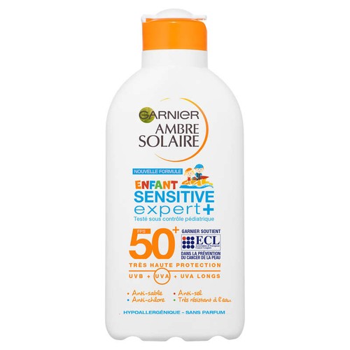 Ambre Solaire Lait Protection Solaire Enfant Sensitive Expert + FPS50 200ml