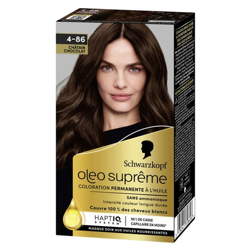 Schwarzkopf Oleo châtain profond 4-86
