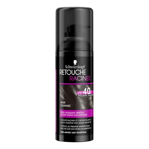 Schwarzkopf Retouche Racines Spray Masquant Immédiat Noir