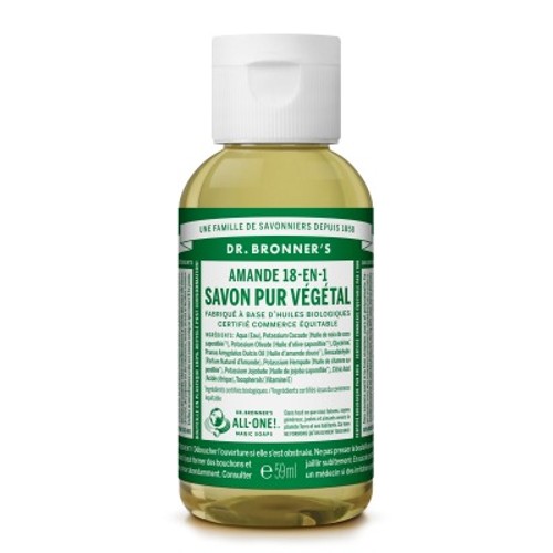 Dr Bronner's Savon Liquide Amande Bio 60ml