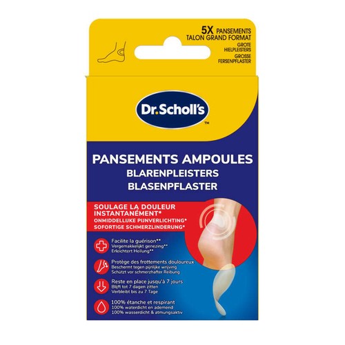Scholl Pansements Ampoules x5