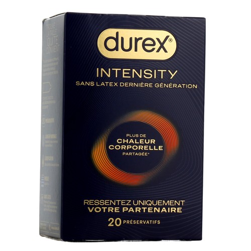 Durex préservatifs intensity x20