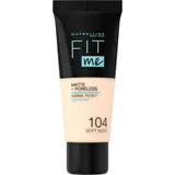 Maybelline New York Fit Me! Fond De Teint Liquide Matte + Poreless Ivoire Rosé 30 ml