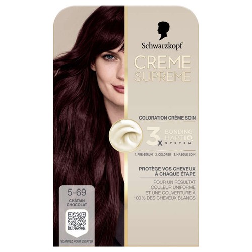 Schwarzkopf Crème Suprême 5-69 Chatain Chocolat
