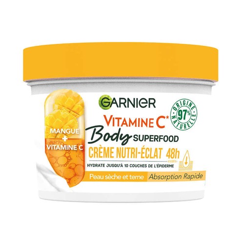 Garnier Body Superfood Baume Hydratant 48h Mangue 380ml