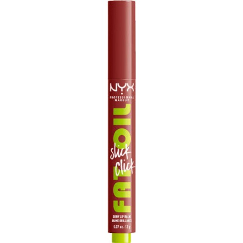 NYX Fat Oil Slick Click Baume A Lèvres Teinté Going Viral Rose 2 g